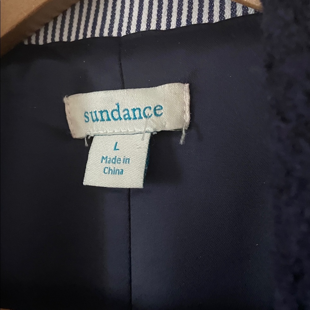 Sundance Wool Woodland Fantasy Embroidered Coat size Large - Picture 6 of 14